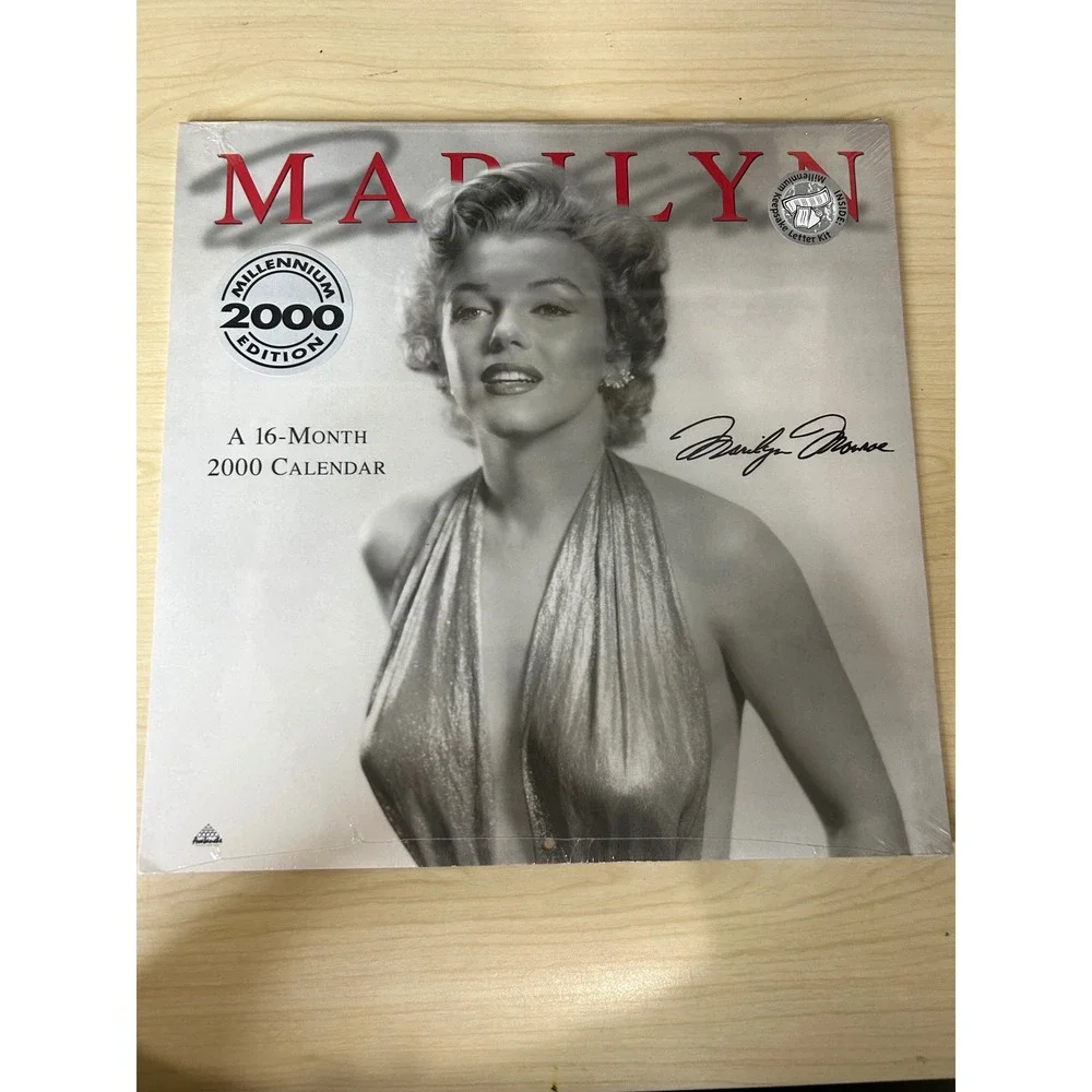 Marilyn Monroe 2000 Millennium Edition 16 Month Calendar Vintage Sealed New